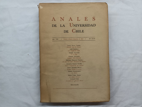 Anales De La Universidad De Chile. 1951, N° 83-84