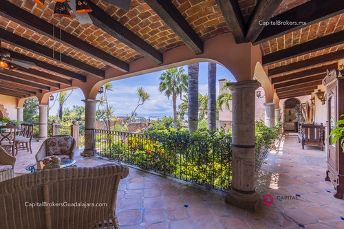 Casa 3 Leones Ajijic En Venta Con Vista Al Lago De Chapala