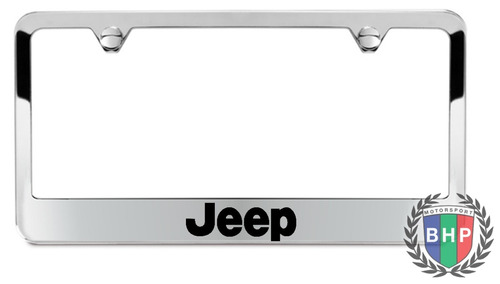 Porta Placa Para Jeep Acero Inox Cromo Costo Unit
