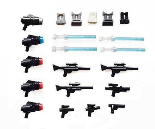 Star Wars Armas Para Minifiguras Compatibles Con Lego