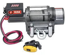 Comprar Aparejo Eléctrico 12v Alzada 24 M 2271 Kg 2,3 Hp Cable 6 Mm