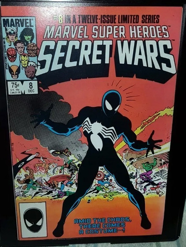 Comic Secret Wars 8 Venom Spiderman Amazing Asm 