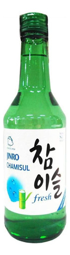 Soju Jinro Coreano Chamisul Fresh 360ml. - 2 Botellas