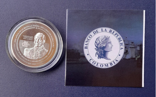 Moneda Conmemorativa Armada Nacional, Batalla Lago De Maraca