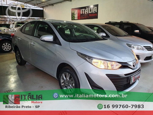 Imagem 1 de 7 de Toyota Yaris Sedan Xl Plus 1.5 Prata 2020