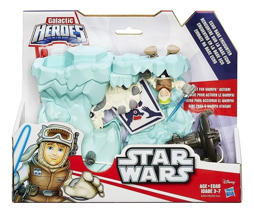 Star Wars Luke Skywalker Galactic Heroes Embate Na Base Echo