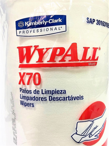 Imagen 6 de 6 de Paños De Limpieza Industrial Wypall X70 Tienda Fisica