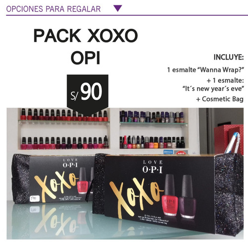 Pack Esmaltes Xoxo By Opi