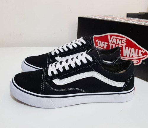 vans old skool preto e branco