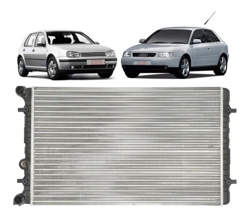 Radiador Audi A3 99/06 Golf 99/14 Bora 99/05 - Câmbio Manual