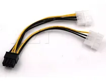 Comprar Adaptador Cabo Mb Atx 8 Pinos 2 Ide Molex Fonte 013