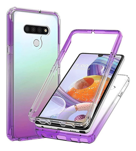 Para LG Case Stylo 6 Slim Fit Transparente Drop P6430