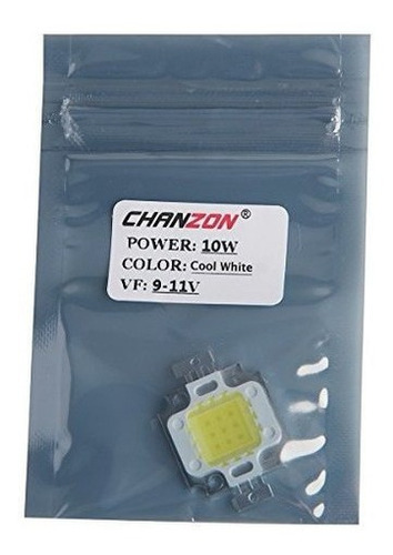 Chanzon High Power Led Chip 10w Blanco Frío (9000k-10000k