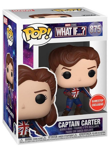 Funko Pop! Marvel Capitana Carter 875 Gamestop Exclusive