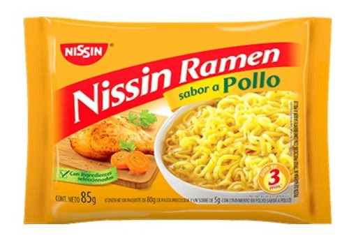 Nissin Ramen Varios Sabores 85g