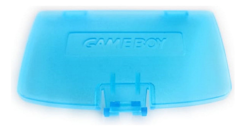 Tapa Baterias Compatible Con Gameboy Color Cristal Azul