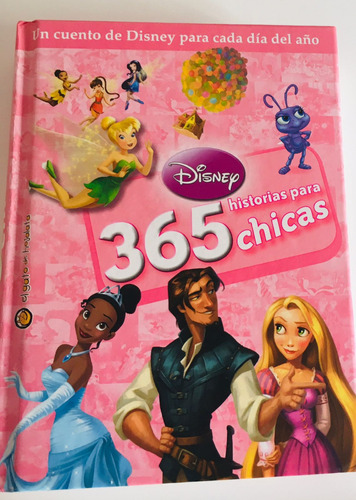 Libro Infantil 365 Historias Para Chicas Disney