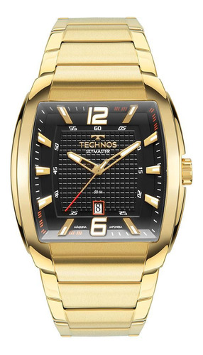 Relógio Masculino Technos Skymaster Dourado 2115mwj/1p