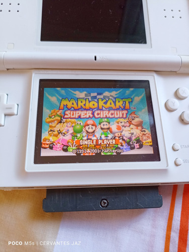 Mario Kart Super Circuit Original Game Boy Advance Gba