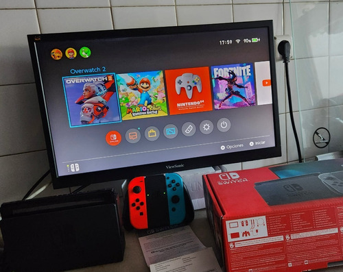 Consola Nintendo Switch Con Varios Juegos ! 