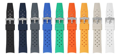 Malla Para Reloj Con Hebilla Para Blancpain X Swatch-azul