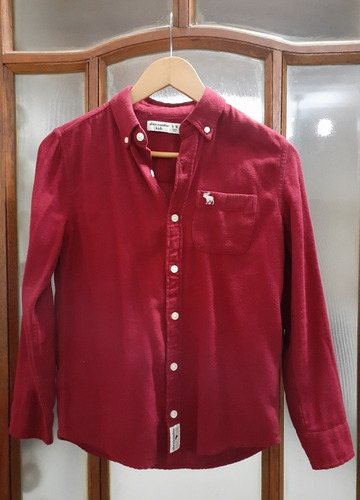 Camisa Abercrombie Kids  T 9/10 Abrigada Impecable 