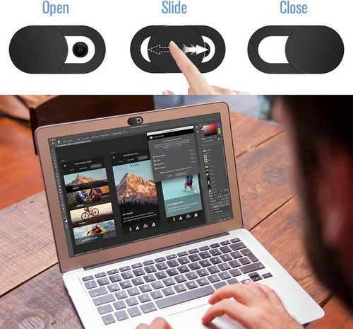 10 Unid. Tapas Cámara Web Notebook Para iPad Tablet Celular