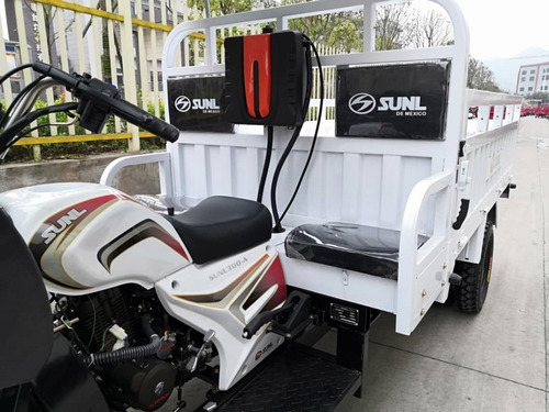 Imagen 4 de 5 de Motocarro Doble Rodado 300 Cc Pick Up Sunl Con Cabina Dayang