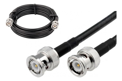 Cable Osciloscopio Baja Pérdida Q9 Bnc-j/bnc-j Macho Rg58