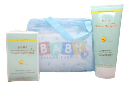 Set Bebé Jafra Tender Moments Con Colonia Fresh, Alcohol-fre