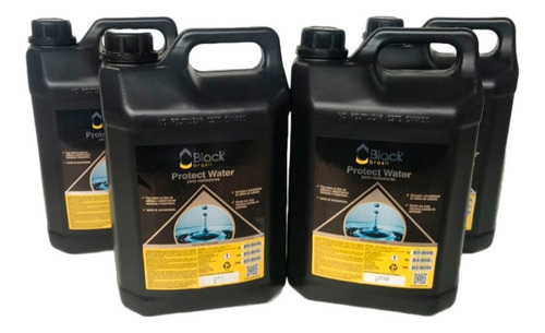 Protect Water Água Desmineralizada Black 5lts C/ 4 Unidades