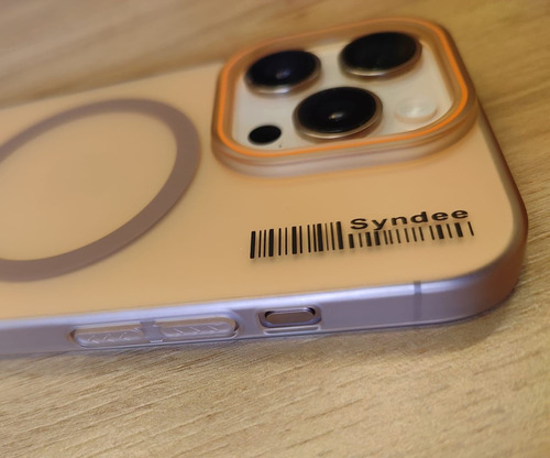 Capa Para iPhone 16 Pro, Max Magsafe Fosca Desert Titanium