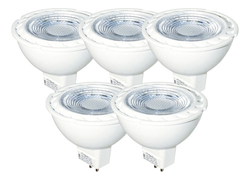 Lampara Dicroica Led Mr16 Dimerizable 5w Dia 12v Tbcin X5 *