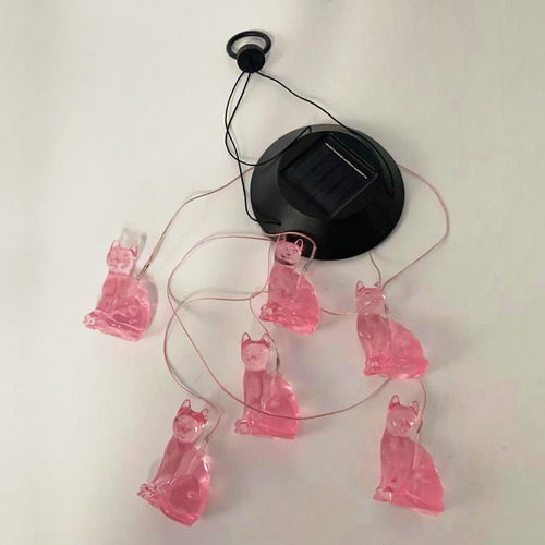 Lámpara Led De Viento Que Cambia De Color Con Forma De Campa