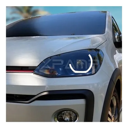 Angel Eyes Olho De Anjo Led Drl Diurno Vw Up Formato Tipo M3