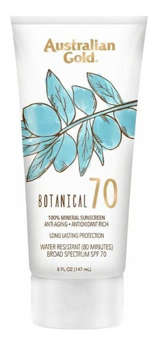 Australian Gold Botanical Spf 70 Loción De Protección Solar 