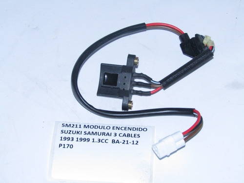 Modulo Encendido Suzuki Samurai 3 Cables 1993 1999 1.3cc