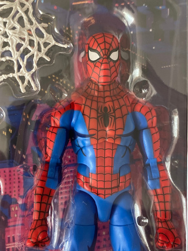 Spiderman Retro Animated Series Marvel Legends Walmart Exclu (Usado)