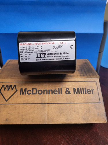 Mcdonnell & Miller P/n: 114400 Ddb