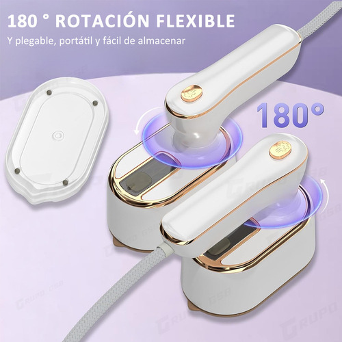 ' Plancha Vapor For Ropa 1100w Vertical Mini Y Portátil