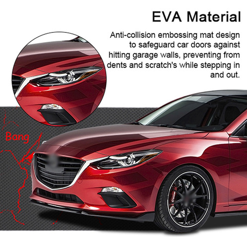 Para Alfombrilla De Espuma Para Puerta De Coche O Pared De