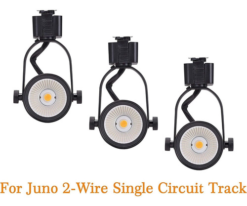 Luces Led Cabeza Giratoria 3 Unidades.