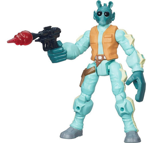 Boneco Hero Mashers Star Wars Epvii Greedo - Hasbro