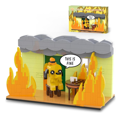 Bloques De Construcción Perro Meme Buildify 403 Pcs