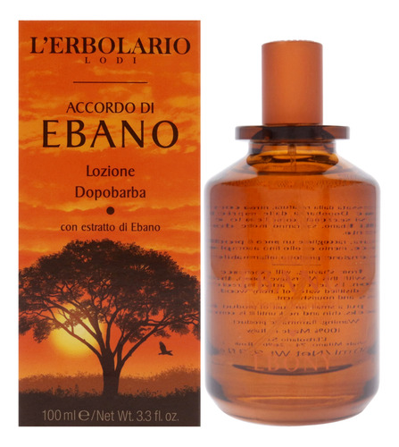 Loción Para Después Del Afeitado Lerbolario Ebony 100ml Unis