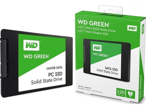 Imagen 2 de 5 de Discos De Estado Sólido Ssd Wd Green 120gb 240gb 480gb 1tb