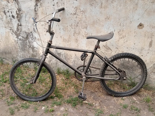 Bicicleta Rod 20, Negro Con Cinta Argentina, Buen Estado