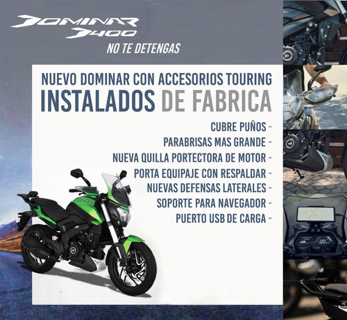 Dominar 400 Tourer Pune Motos Facilidades/tarj.c.prend