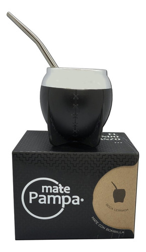 Mate Pampa Color Copa Pettish Online Vc Color Negro