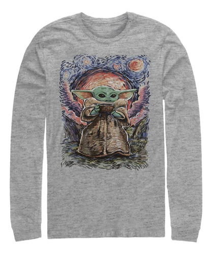 Star Wars & Tall Mandalorian Sipping Starries Camiseta De Ma